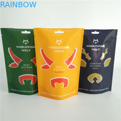 أكياس بلاستيك VMPET Gravure Mylar 110 ميكرون مانعة للتسرب CMYK