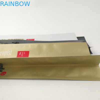 OPP AL البلاستيك الوقوف الحقيبة 120 ميكروفون الغذاء القهوة الحلوى متجمد CPP الحفر