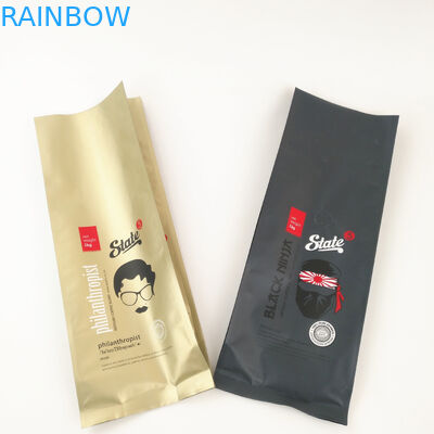 OPP AL البلاستيك الوقوف الحقيبة 120 ميكروفون الغذاء القهوة الحلوى متجمد CPP الحفر