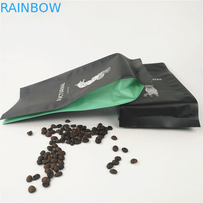 أكياس رقائق الألومنيوم CMYK OPP الوجبات الخفيفة المكسرات القهوة MOPP PE Pa 1.5c