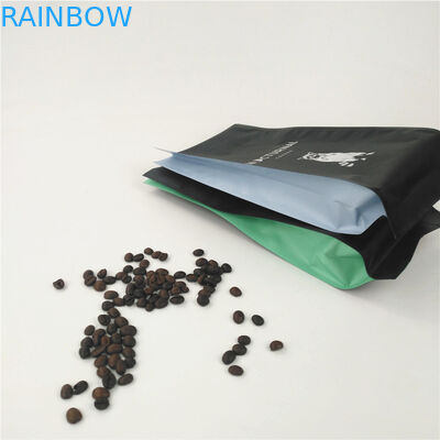 أكياس رقائق الألومنيوم CMYK OPP الوجبات الخفيفة المكسرات القهوة MOPP PE Pa 1.5c