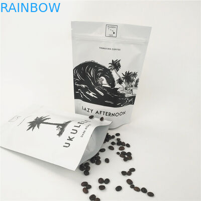 VMPET Medibles أكياس بلاستيكية شفافة CMYK Zipper 0.7c مع الشعار