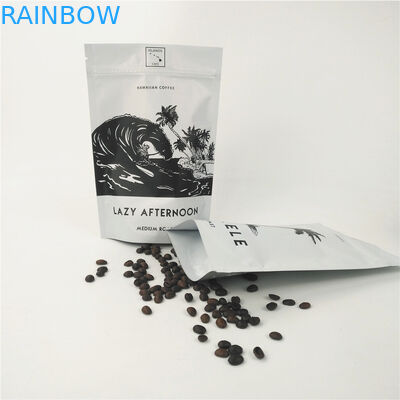 VMPET Medibles أكياس بلاستيكية شفافة CMYK Zipper 0.7c مع الشعار