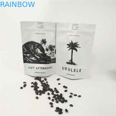 VMPET Medibles أكياس بلاستيكية شفافة CMYK Zipper 0.7c مع الشعار