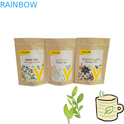 MOPP CMYK أكياس Ziplock قابلة للإغلاق 200mic VMPET Plastic PVC CPE