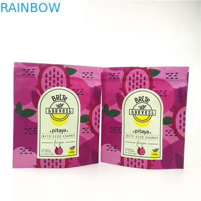 حقيبة بلاستيكية VMPET CMYK مزودة برقائق غائر من Ziplock