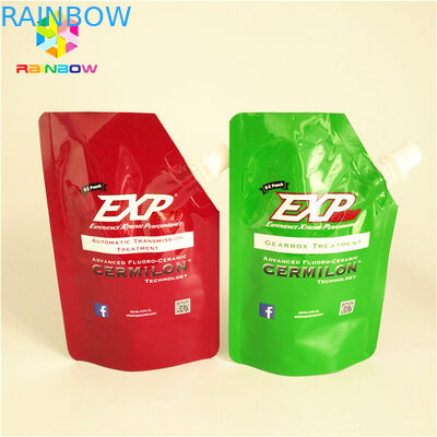 110mic الحقائب البلاستيكية مسطحة القاع 1.5C Gravnre طباعة الحقيبة البلاستيكية الترقق