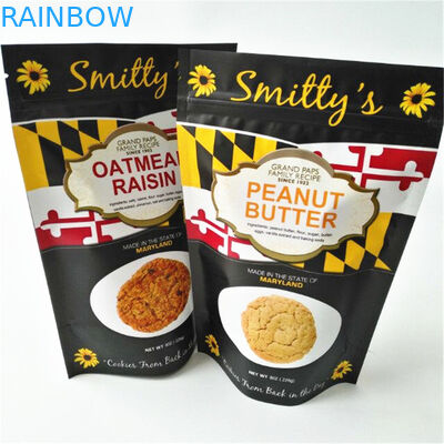 الأفعى Doypack الغذاء الوقوف الحقائب 12C CMYK MOPP البلاستيك زيبر حقيبة