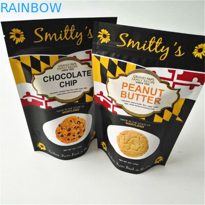 الأفعى Doypack الغذاء الوقوف الحقائب 12C CMYK MOPP البلاستيك زيبر حقيبة