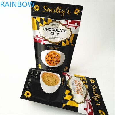 الأفعى Doypack الغذاء الوقوف الحقائب 12C CMYK MOPP البلاستيك زيبر حقيبة