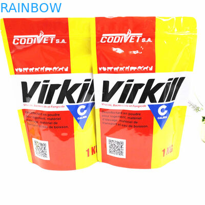 أكياس بلاستيكية مقاومة للرائحة CMYK MOPP تقف الفشار 110mic