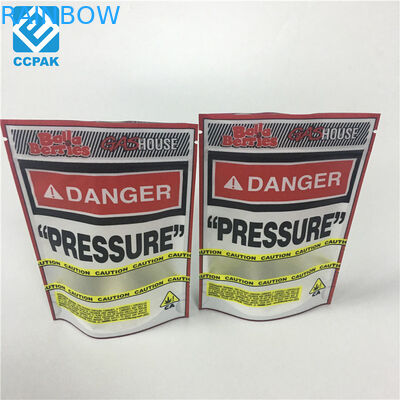 أكياس مايلر Ziplock ناعمة الملمس مقطعة بشكل غير منتظم أكياس مايلر