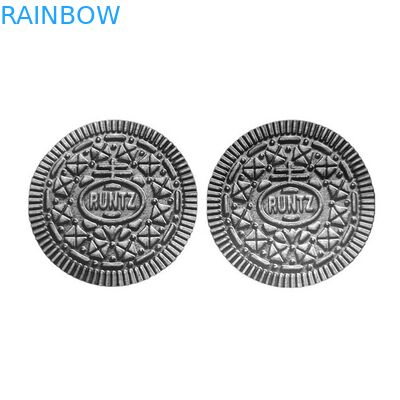 ملفات تعريف الارتباط شكل دائري مايلر أكياس رقائق الألومنيوم القابلة للإغلاق للأكل 3.5 جرام يموت قطع