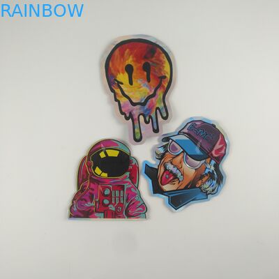 Gummies Jelly Cannabis Plastic Pouchets التعبئة والتغليف يموت قطع مخصص زيبر أكياس 3.5g