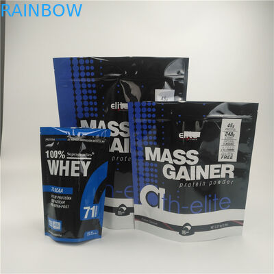 الحقائب البلاستيكية القنب التعبئة والتغليف الغذاء الوقوف كيس زيبر