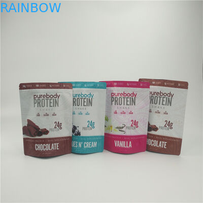 أكياس بلاستيكية للوجبات الخفيفة CBD تغليف الوقوف زيبر الحقائب طباعة CMYK