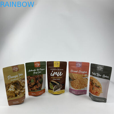 الوقوف الحقيبة دوق-باي التبغ التعبئة والتغليف الساخن ختم زيبر مع الشعار