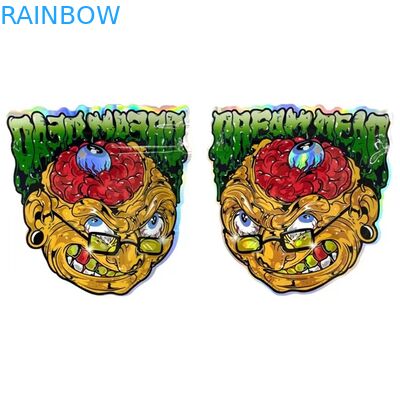 مخصص مطبوعة الرمز البريدي قفل أكياس مايلر الحرارة ختم العلكة وجبة خفيفة سستة أكياس رقائق الألومنيوم