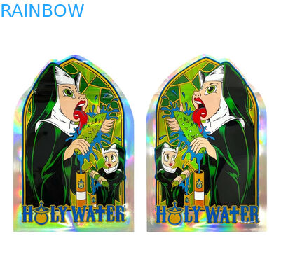 مخصص مطبوعة الرمز البريدي قفل أكياس مايلر الحرارة ختم العلكة وجبة خفيفة سستة أكياس رقائق الألومنيوم