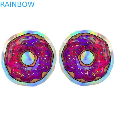 أكياس بلاستيكية مضادة للرائحة من مايلر ، أكياس بلاستيكية ، بذور زهرة ، ثلاثية الأبعاد ، على شكل دائري ، 3.5 جرام