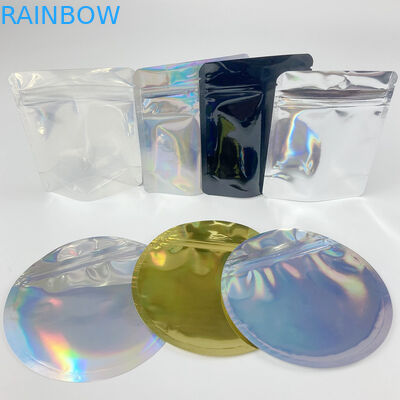 4 × 6 مايلر شكل مخصص الوقوف الحقيبة مع زيبر للأطفال