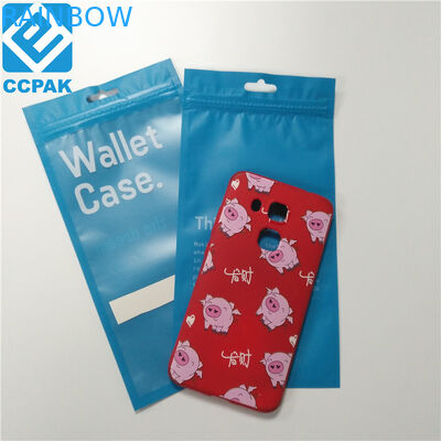 كابل بيانات الشاحن بلوري مسطح انظر من خلال حقيبة ملحقات الهاتف المحمول مع Hanghole