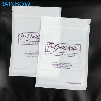 أكياس تغليف مايلر غير لامعة مطبوعة حسب الطلب مع جانب واحد واضح