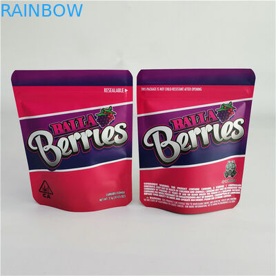 البلاستيك الشاي القهوة وجبة خفيفة التعبئة أكياس Ziplock القابلة للإغلاق الحقيبة المخصصة مغلفة Runtz