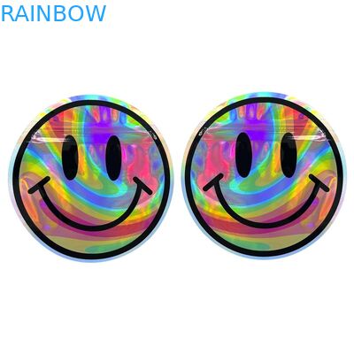 العرف غير النظامية الشكل مايلر البلاستيك زيبر حقيبة رائحة إثبات 3.5g 7g