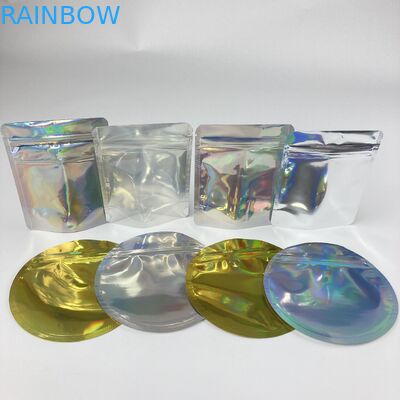 رقائق الألومنيوم الشاي وجبة خفيفة تغليف أغذية الوقوف أكياس زيبر التخصيص