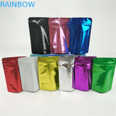 حقيبة تغليف أغذية الكلاب المخصصة مايلر مع زيبلوك