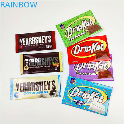 مخصص مطبوعة مايلر الطعام وجبة خفيفة كيس التغليف لشوكولاتة بار 400mg