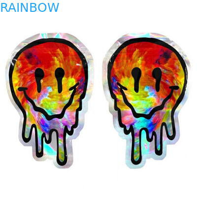 3.5g 7g قابل للإغلاق زيبر مايلر تغليف أغذية شكل غير منتظم لملف تعريف الارتباط الحلوى