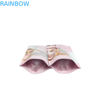 مخصص مطبوعة رقائق الألومنيوم الوقوف البلاستيك زيبر الحقيبة لكريم فرك الجسم ملح البحر