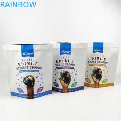 مايلر توباكو التوابل البلاستيكية الحقائب التعبئة والتغليف كوكي الوقوف الحقيبة 3.5g