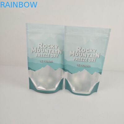 مايلر ورقة الوقوف الحقيبة زيبر الحفر طباعة حقيبة بلاستيكية مع الشعارات