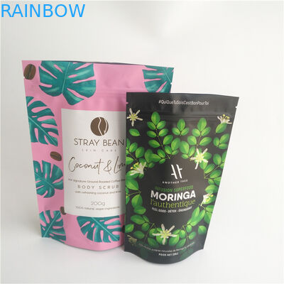 أكياس القهوة CBD Stand Up Mylar 3.5g بلاستيك PE 50-200 ميكرون سمك