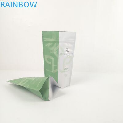 أكياس حلوى مايلر الصالحة للأكل للقهوة 3.5 جرام ، أكياس تغليف بسحاب