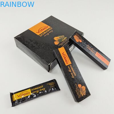 كيس من البلاستيك مختوم من عسل الطاقة مع صندوق عرض رطوبة 15 جم