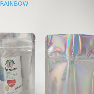 أكياس تغليف Ziplock القابلة للإغلاق ضد الأطفال ، واضحة الجبهة احباط الظهر الصالحة للأكل للأغذية