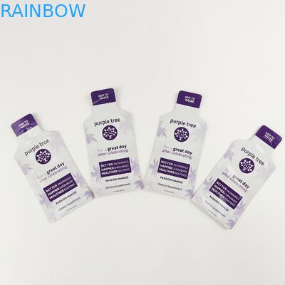 أكياس مايلر المطبوعة المخصصة على شكل خاص يموت قطع الحقيبة غير النظامية مع زيبر