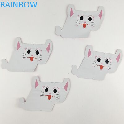 أكياس مايلر المطبوعة المخصصة على شكل خاص يموت قطع الحقيبة غير النظامية مع زيبر