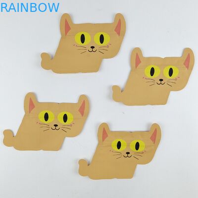 أكياس Ziplock Mylar البلاستيكية على شكل أكياس تغليف رقائق غير منتظمة بطباعة رقمية للأطفال