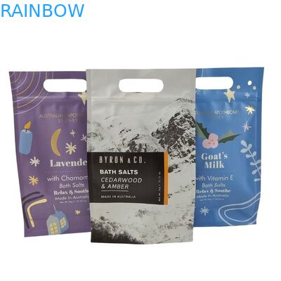 تصميم مخصص الوقوف زيبر الحقيبة فرك الجسم التعبئة والتغليف أكياس رقائق الألومنيوم مايلر