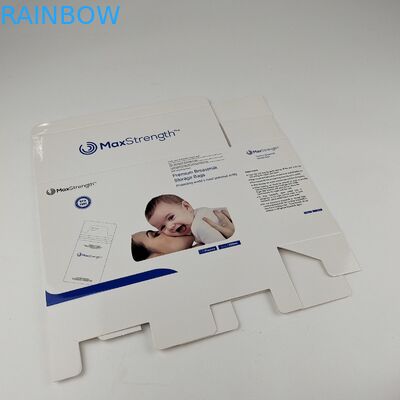 400g صندوق تخزين الورق المقوى مخصص مربع التعبئة والتغليف الحليب مستطيلة