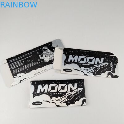 حلوى الشوكولاته بار تغليف المواد الغذائية ورقة مربع مخصص طباعة علب الورق المقوى الغذاء