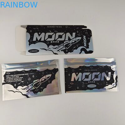 حلوى الشوكولاته بار تغليف المواد الغذائية ورقة مربع مخصص طباعة علب الورق المقوى الغذاء