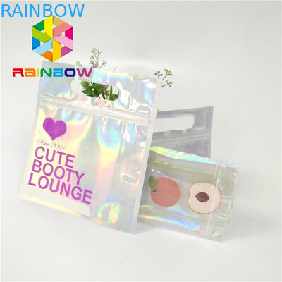 ماء كيس التغليف البلاستيكية بيكيني لينة اللمس ملابس السباحة إعادة تدوير أكياس الرمز البريدي قفل