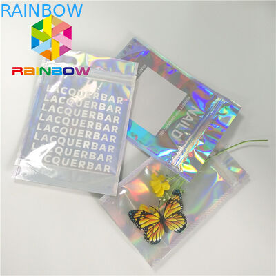 ماء كيس التغليف البلاستيكية بيكيني لينة اللمس ملابس السباحة إعادة تدوير أكياس الرمز البريدي قفل