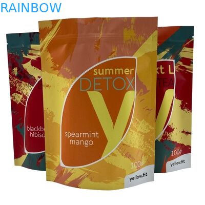 سستة مقاومة للرطوبة الحقيبة لتغليف القهوة والشاي